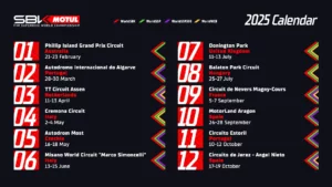 Calendario Superbike